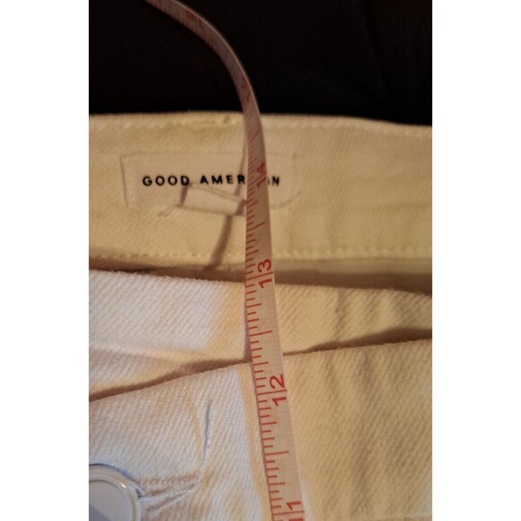 Good American Good Legs Skinny Jeans GLCOWB046T Stretch White Women’s 18 - Picture 10 of 15